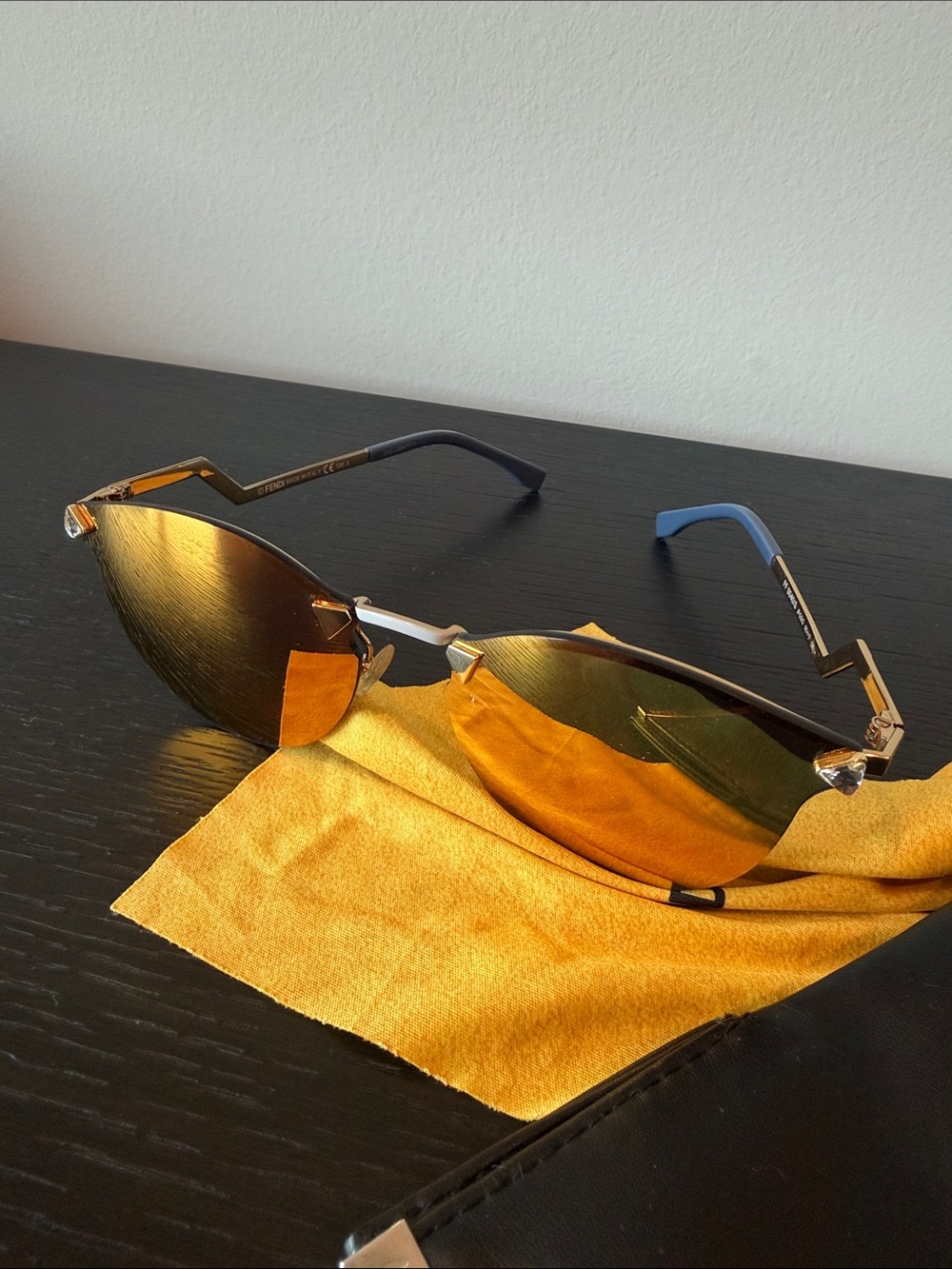 Fendi FF0040/S Iridia Cat Eye Sunglasses